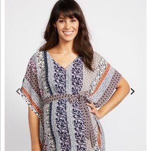 Maternity size M Geo Print Top